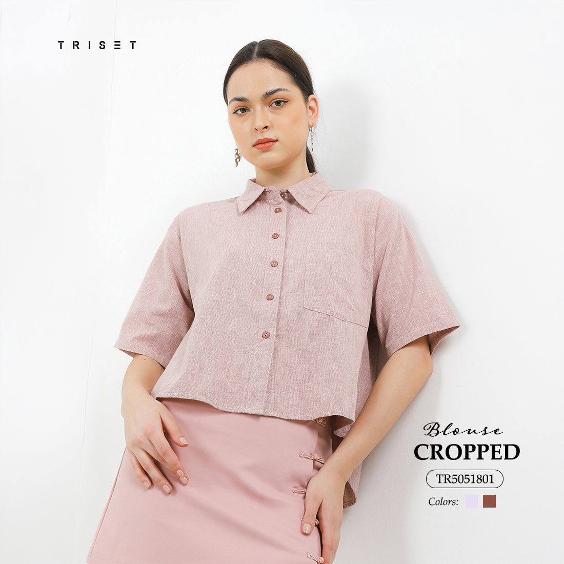 Triset Casual Pakaian Wanita Blouse - TR5051801