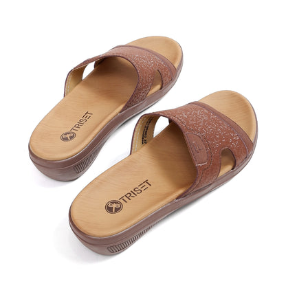 TRISET SANDALS WANITA Wedges - TQ6100503