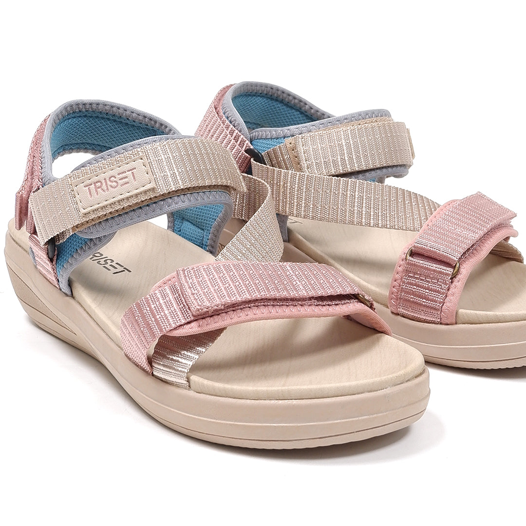 Triset Sandal Wanita | Sandal Gunung | Platform Strappy | Casual | TQ8001609