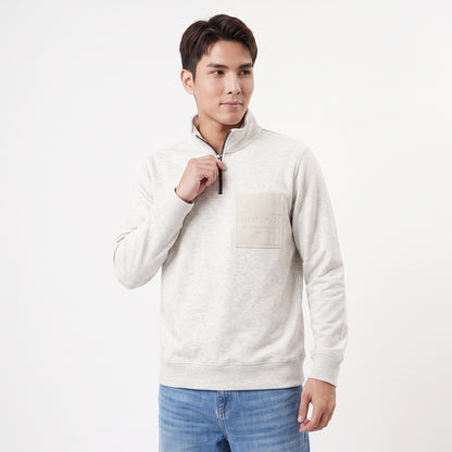 WATCHOUT PAKAIAN SWEAT SHIRT LENGAN PANJANG PRIA MONTANA HALF ZIP | REGULER FIT | JEANS | JK3000000
