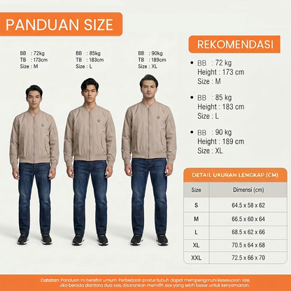 WATCHOUT PAKAIAN PRIA JAKET INVERNESS | REGULER FIT | JEANS | WJ301390004