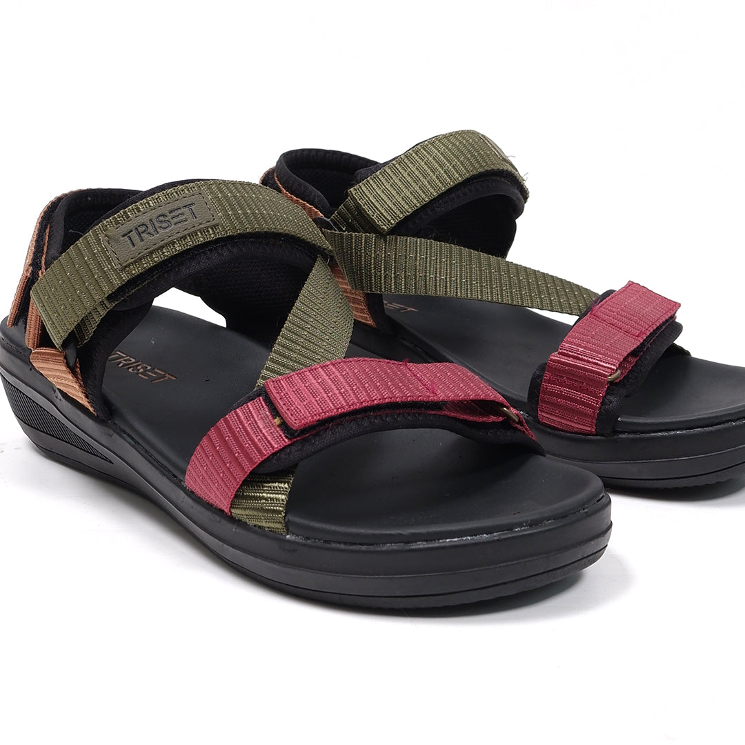 Triset Sandal Wanita | Sandal Gunung | Platform Strappy | Casual | TQ8001609