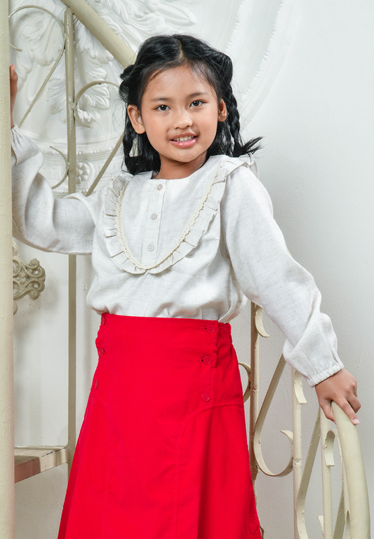 OXA KIDS GIRL KIRANA BLOUSE - OR3104213