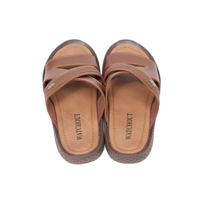 Watchout Sandal Pria Selop | Slide | Casual | Size 39 - 43 | WY2400103