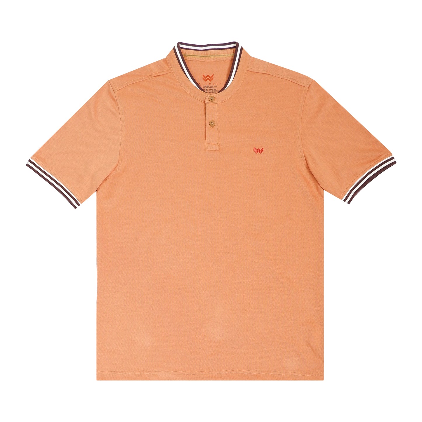 WATCHOUT PAKAIAN PRIA COLLARED HENLEY - WK401270014