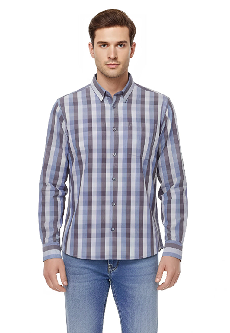 WATCHOUT PAKAIAN PRIA FRESNO SHIRT - JS303320126