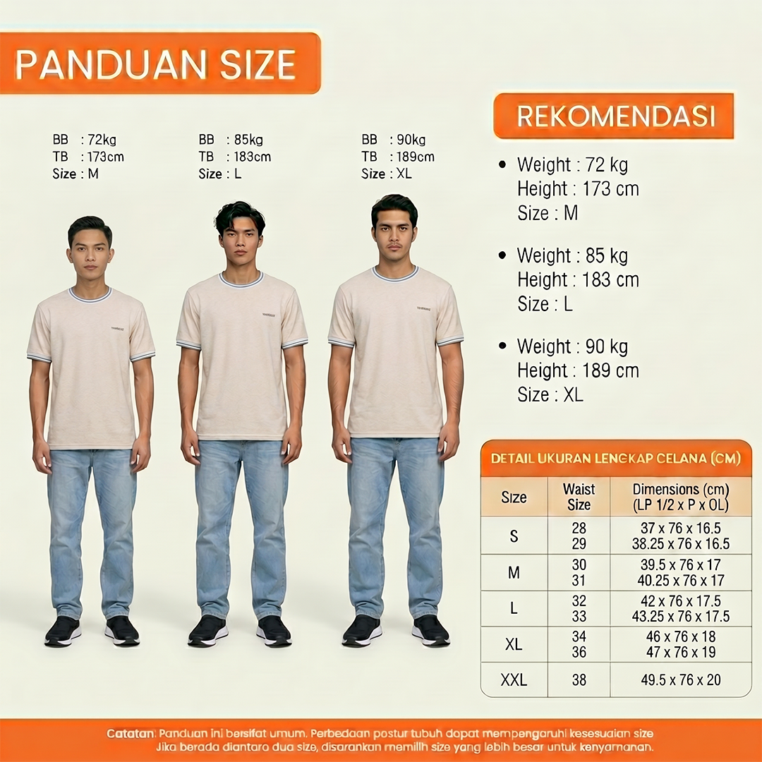 Watchout Celana Panjang Pria Hudson | Slim Fit | Jeans | JP812391032