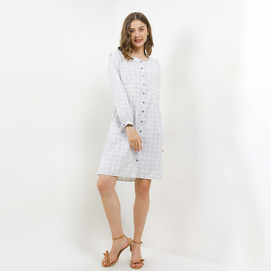 Triset Casual Pakaian Wanita TASYA RUFFLE MINI DRESS - TD3017801