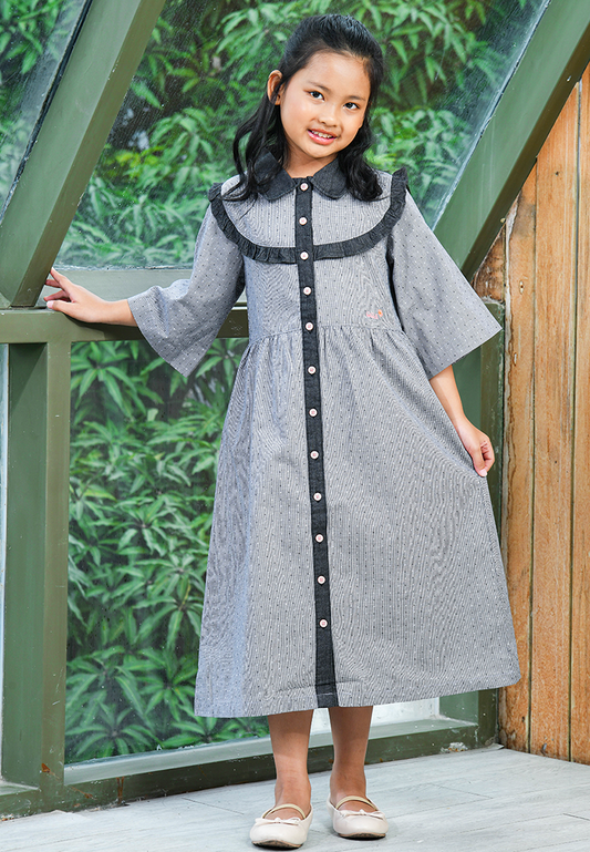 OXA KIDS GIRL ALUNA DRESS - OD8101201