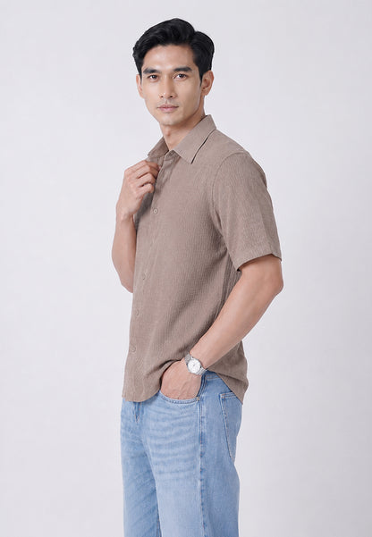 WATCHOUT KEMEJA PRIA LENGAN PENDEK | SLIM FIT | JEANS | JS5025811