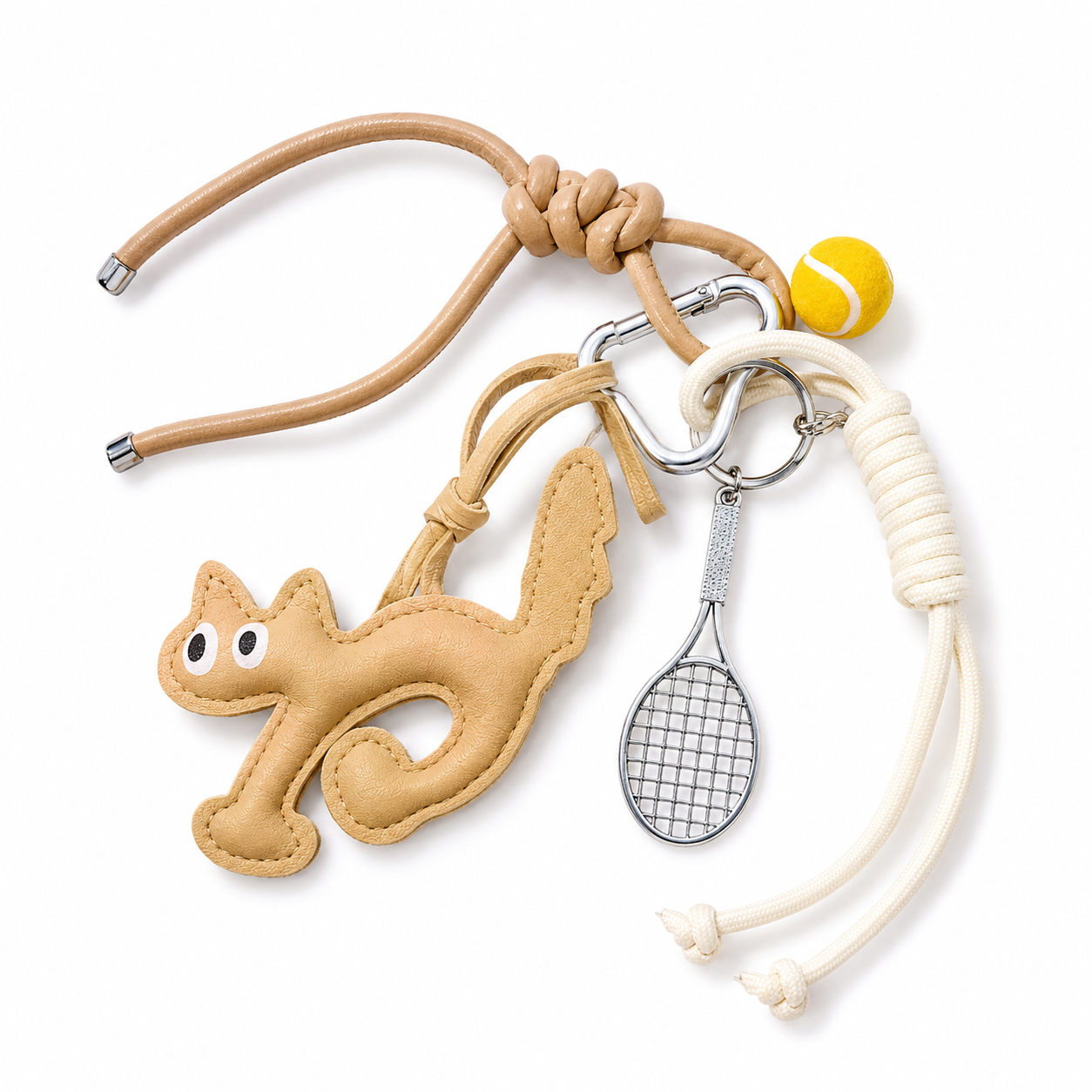 Keychain Karakter Lucu Aesthetic Gantungan Kunci Tas Celana Backpack Charm Unik