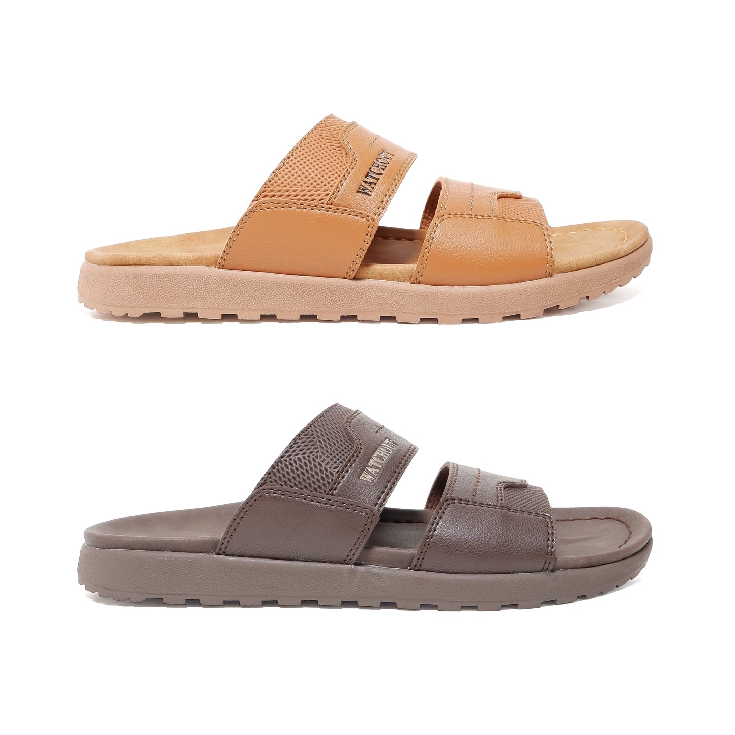 Watchout Sandal Pria Selop | Slide | Casual | Size 39 - 43 | WY2201003