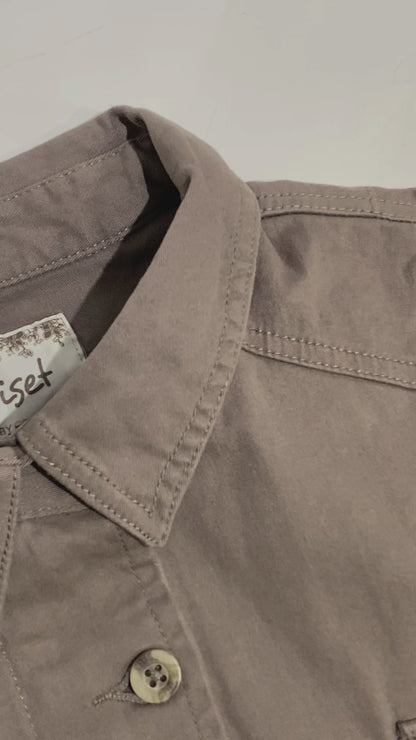 Triset Casual Jaket Kemeja Wanita Canvas Twill | Reguler Fit | TJ3031600