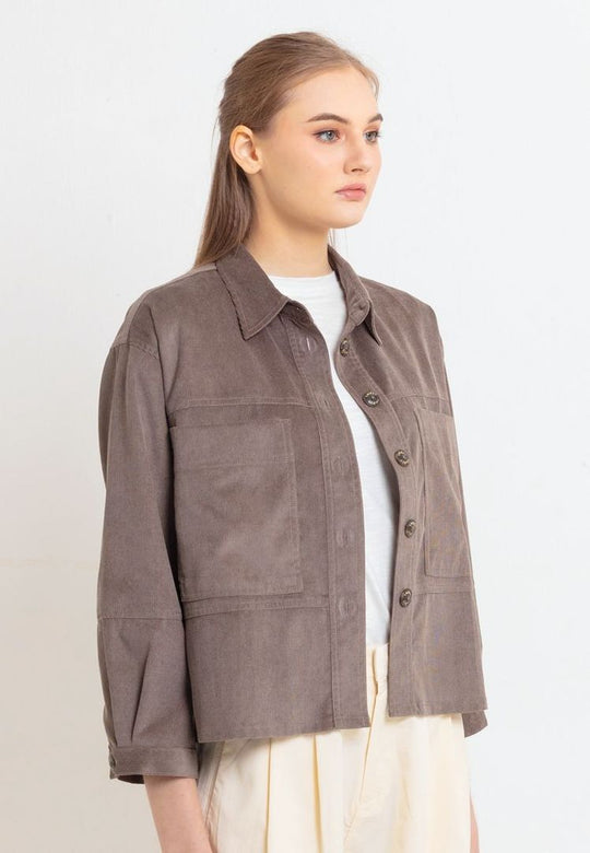 Triset Casual Pakaian Wanita Jacket - TJ3032102