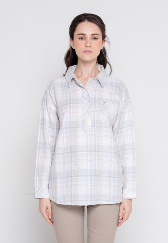 TRISET CASUAL KYNA BLOUSE - TR3086701