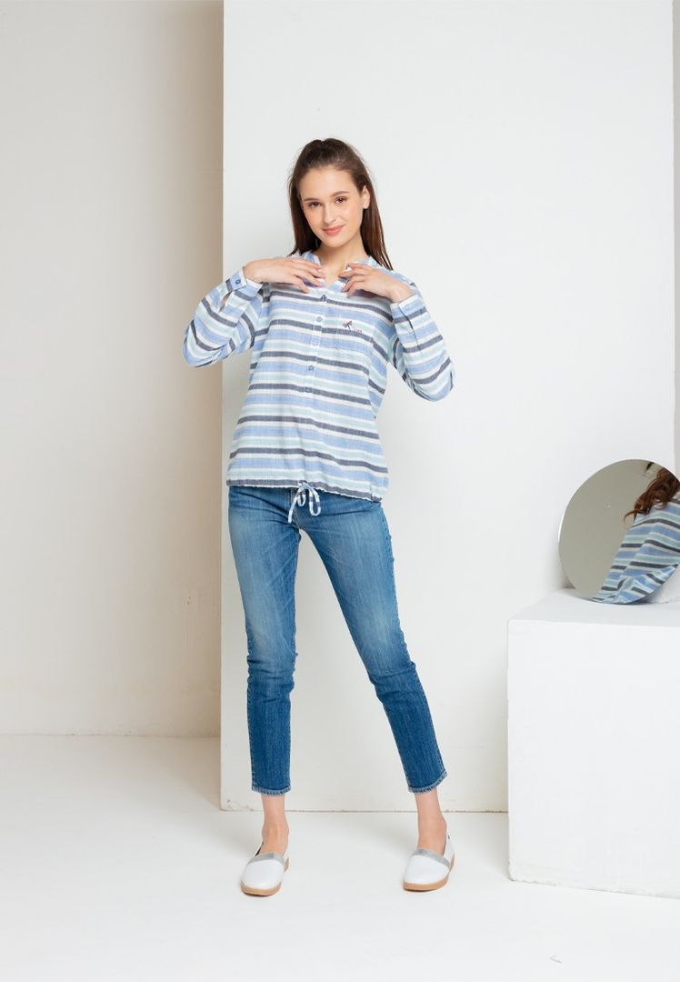 TRISET CASUAL ELLE BLOUSE - TR3092686