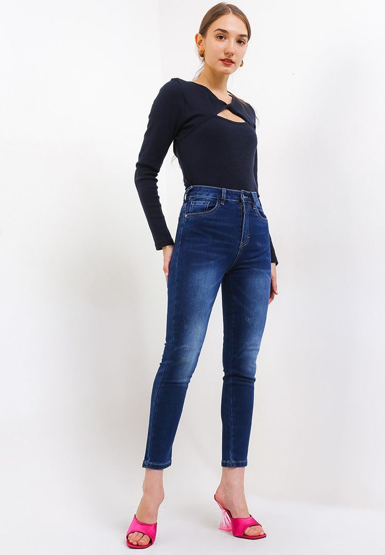 Triset Casual Celana Wanita ADRIANNE DENIM PANTS - TP5007810