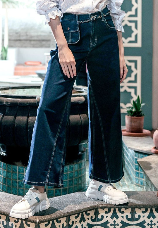 Triset Casual Celana Wanita HAROL DENIM PANTS - TP6005810