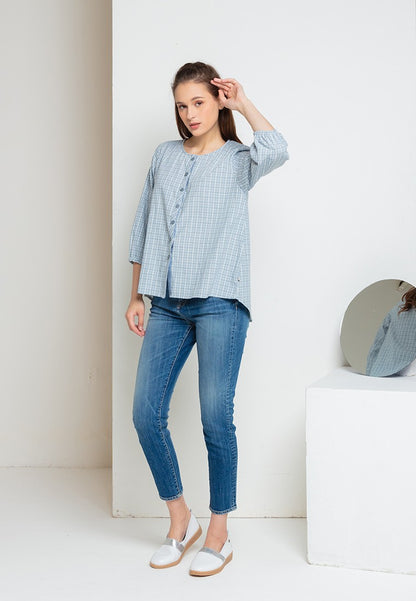 TRISET LADIES AINE LOOSE BLOUSE - LR3042001